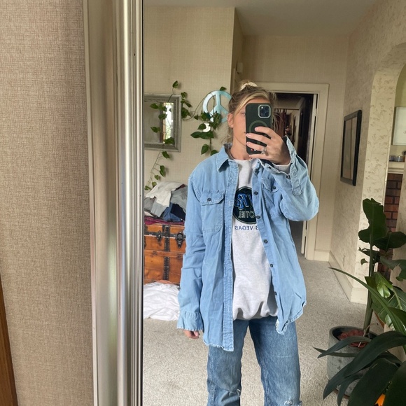 Wrangler Button Down Shacket - Picture 1 of 12